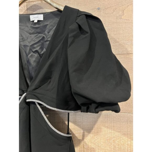 NWOT A.L.C. Hazel black cut out Dress size 10 - Picture 12 of 13